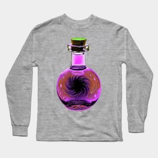 Blackhole galaxy potion Star Long Sleeve T-Shirt